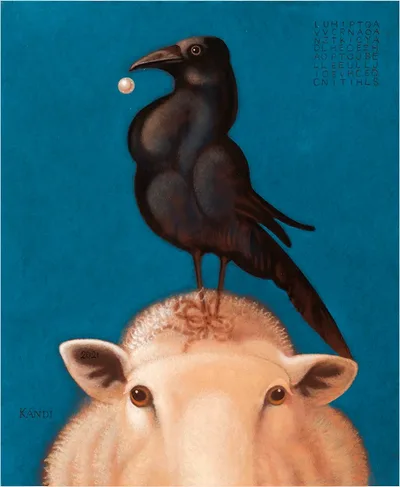 Le corbeau voulant imiter l'aigle, Lukas Kandl