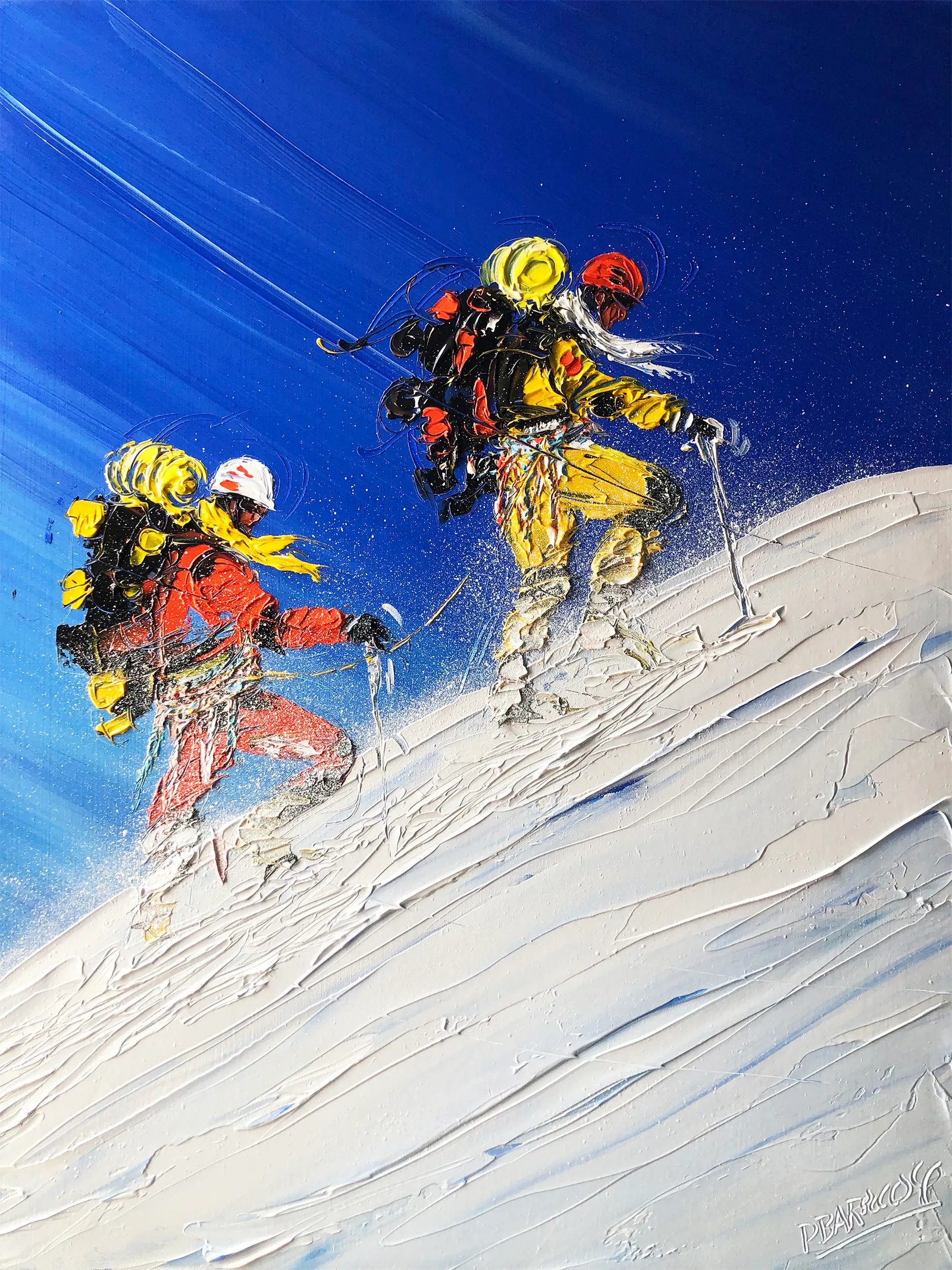 Les alpinistes, BARILLOT
