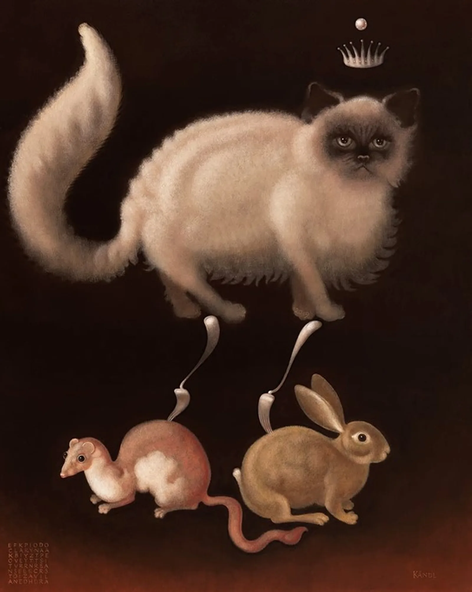 Le chat, la belette et le petit lapin, Lukas Kandl
