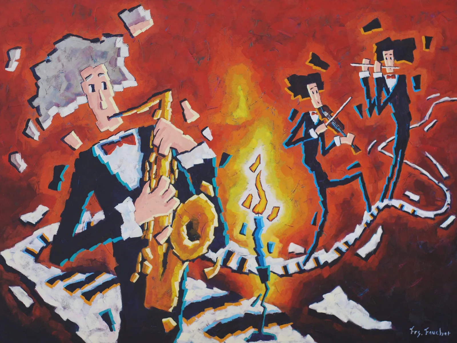 La fête, FAUCHER