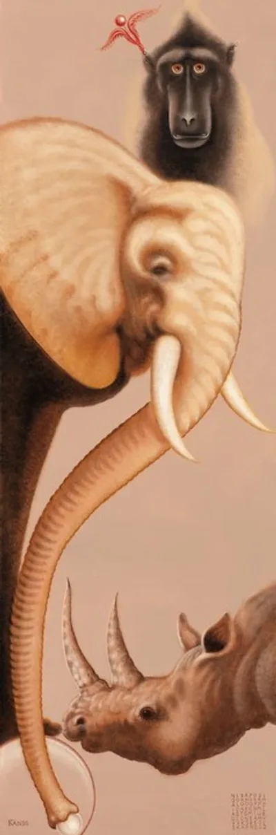 L'éléphant et le singe de Jupiter, Lukas Kandl