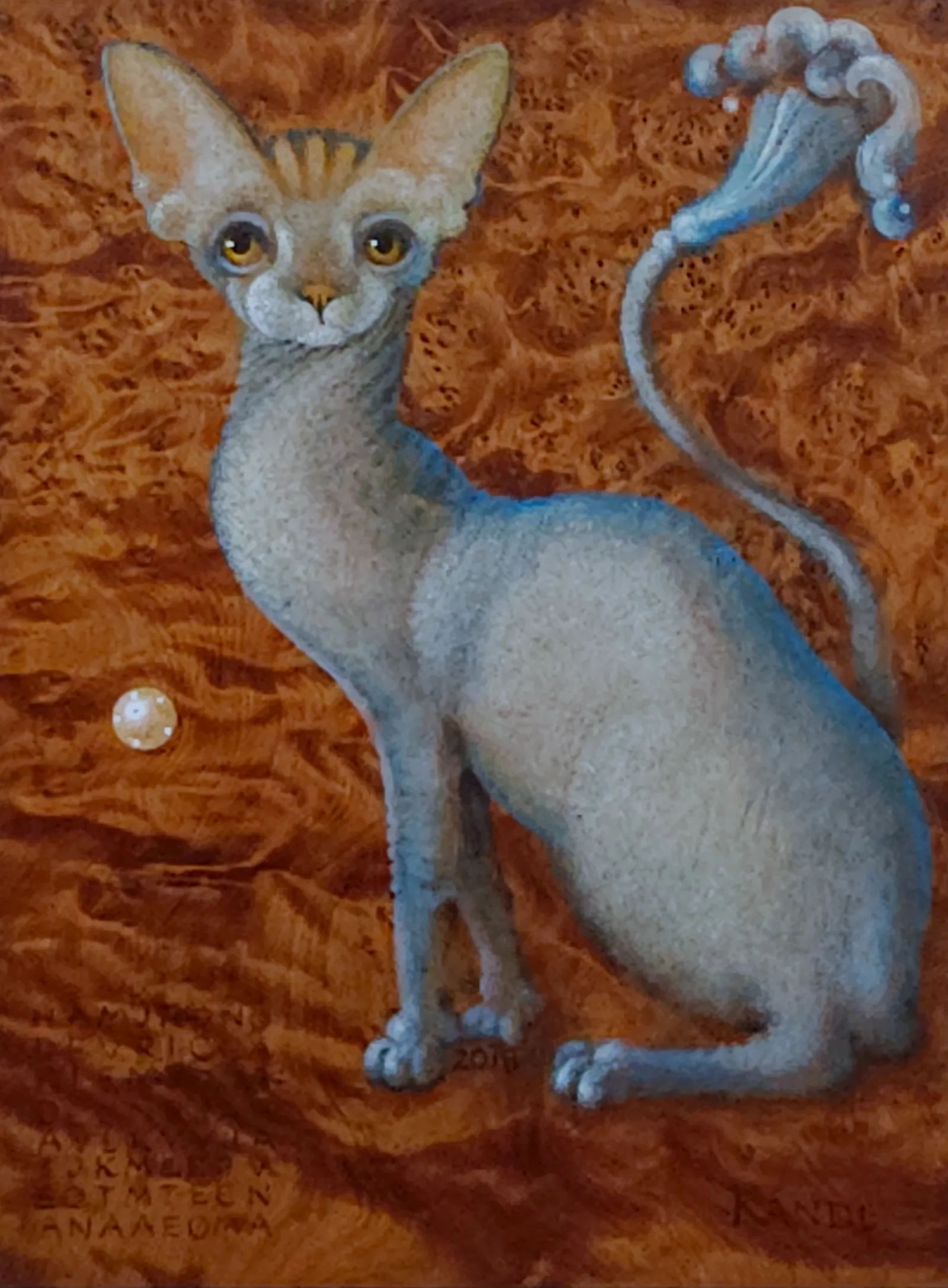 Sphynx bleu en fleur, Lukas Kandl