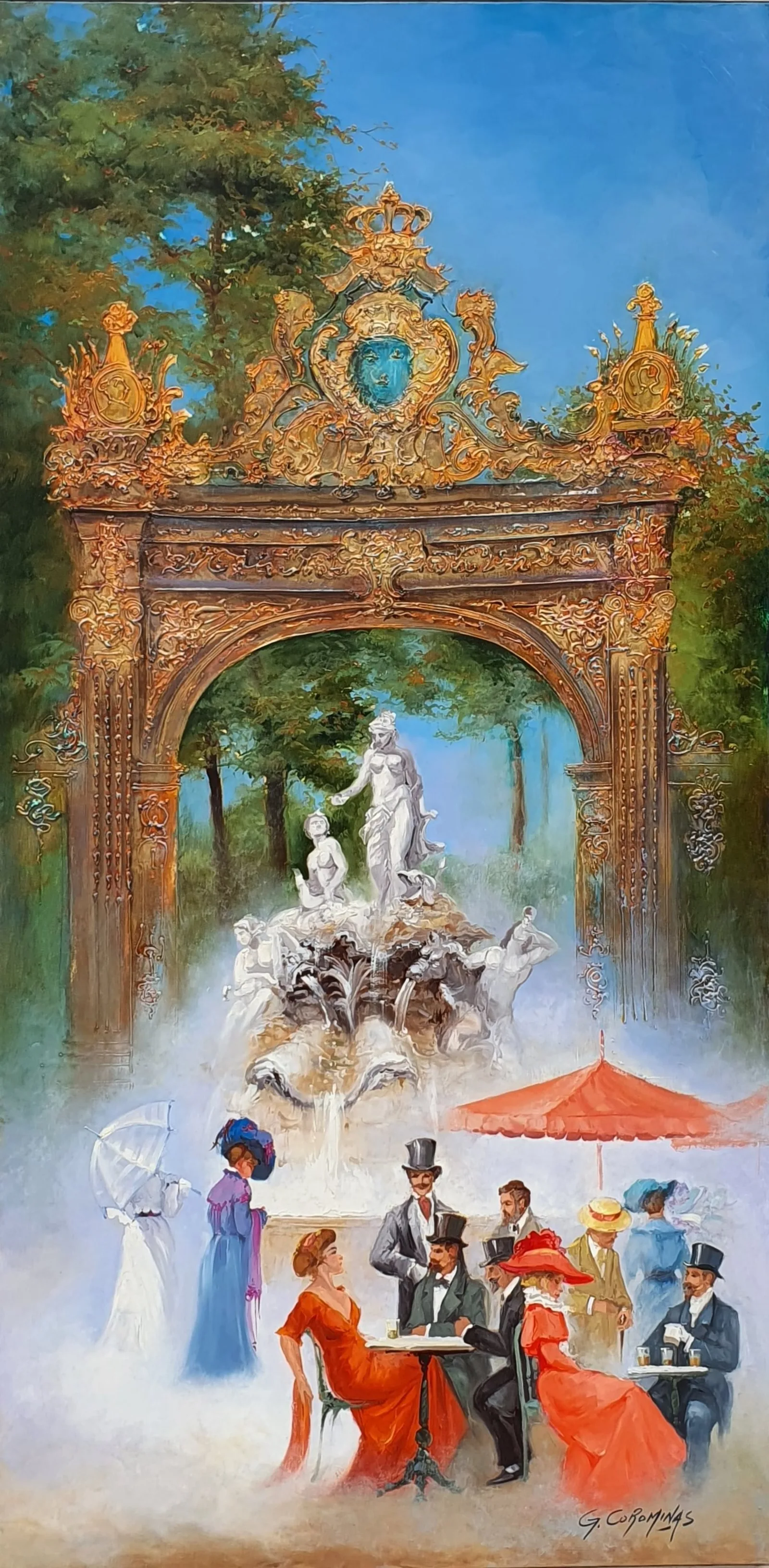 Fontaine Amphitrite, Georges Corominas