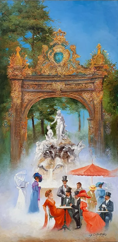 Fontaine Amphitrite, Georges Corominas