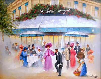 Les deux magots, Georges Corominas